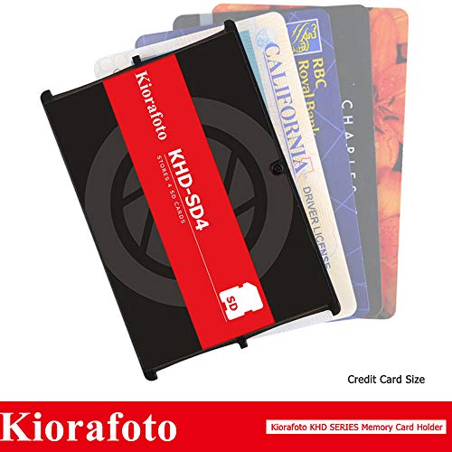 4 Slots Slim Credit Card Size SD SDXC SDHC Card Case Holder - color: For 4 SD