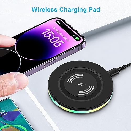Wireless Charger Samsung Fast Charging Pad Wireless Phone Charger for