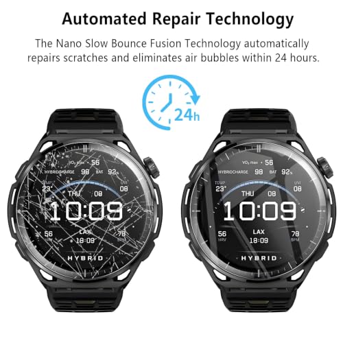 6-Pack for Amazfit Balance 3 Screen Protector, Soft Flexible TPU Ultra-Thin Self-Healing Bubble-Free Protective Film for Amazfit Balance 3, HD Clear Case-Friendly Easy Installation - size: Amazfit Balance 3