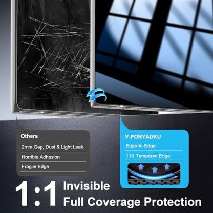 V-PORYADKU 2+2 Pack for Samsung Galaxy S23 Ultra Privacy Screen Protector - size: 6.8-inch