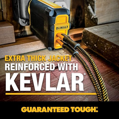 DEWALT Heavy Duty 100W USB C Cable, Jobsite 100 Watt USB C Cable, 6 ft - size: 6FT