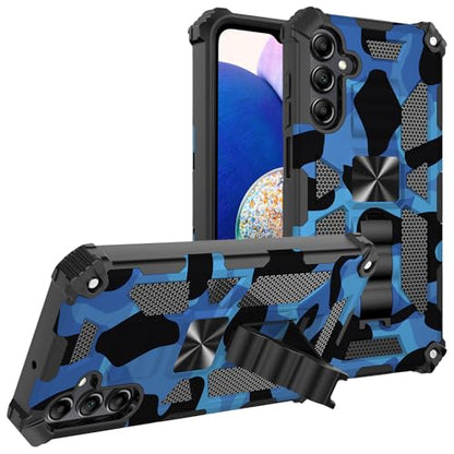 for Samsung Galaxy A27 5G Case Camo Phone Case, Blue - color: Blue, size: Samsung Galaxy A27 5G