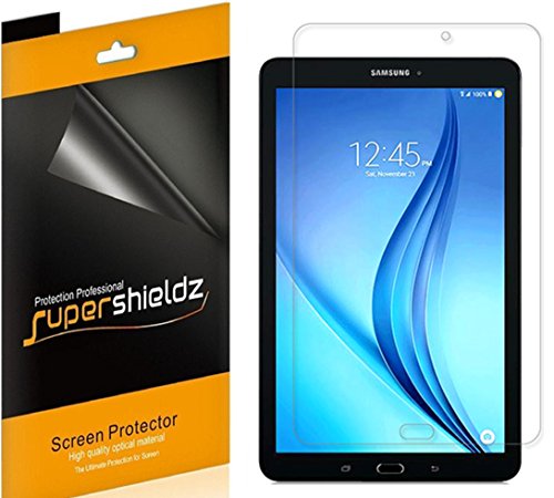 Supershieldz (3 Pack) Designed for Samsung Galaxy Tab E 9.6 inch Screen Protector, Anti Glare and Anti Fingerprint (Matte) Screen Shield