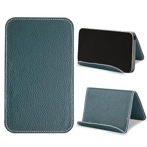 Airplane Travel Essentials for Flying Flex Flap Cell Phone Holder & Flexible Tablet Stand for Desk, Bed, Treadmill, Home & in-Flight Airplane Travel Accessories(1-Lichee Green) - color: 1-Lichee Green