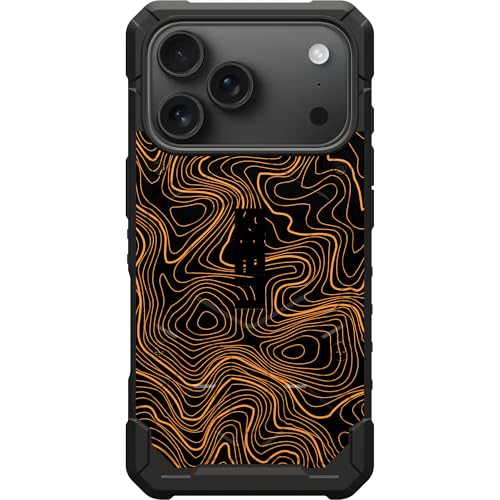 EGO TACTICAL UAG Urban Armor Gear Pathfinder case Compatible with MagSafe iPhone 17 Pro [6.3" Screen] Special Edition Print - Black Gold Topography - color: Black Gold Topography, size: iPhone 17 Pro (6.3")