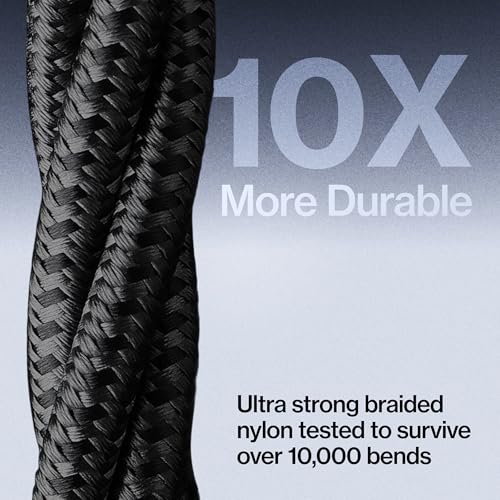 Statik MagStack USB A to USB C Coiling Magnetic Charging Cable, 27W - color: Black, size: 3ft (5 Pack), style: USB-A to USB-C
