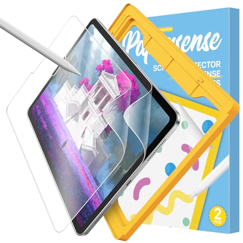 OMOTON PAPERSENSE Paper Screen Protector for iPad Air 5/4th & iPad Pro 11 - size: Pro 11'' (2022-2018), Air 10.9" (5th/4th)