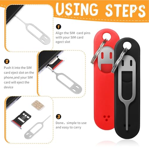 Cell Card Tool Creative Silicone Protective Case - color: Black