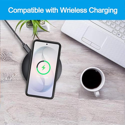 Battery Case for Galaxy S26 Plus, Upgraded 12000mAh Battery Pack Rechargeable Charger Case with Wireless Charging Compatible for Galaxy S26 Plus(6.7 inch) External Charging Cover(Black) - size: Galaxy S26 Plus
