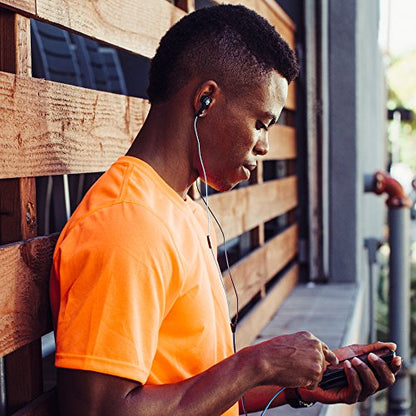 JLab JBuds Pro Signature Earbuds, Bubblegum, Titanium 10mm Drivers, Music Controls, Universal Mic, Custom Fit with Cush Fins