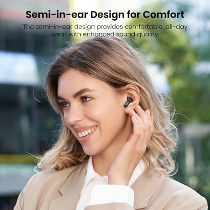 TOZO T21 Wireless Earbuds Bluetooth 5.3 in Ear Headphones Stereo Sound
