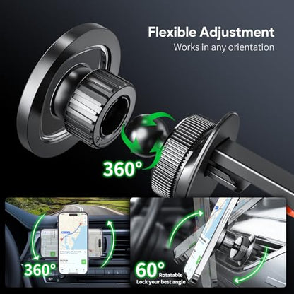 Magnetic Car Phone Mount Air Vent Phone Holder