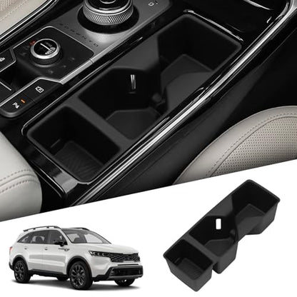 smabee Center Console Cup Holder for Kia Sorento 2021-2025 2026 Accessories - size: Center Console Cup Holder Insert