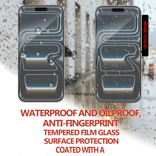 Anti Glare Matte Screen Protector For iPhone 17 Promax Tempered Glass Anti Fingerprint Film 2-Pack with Easy Alignment Tool