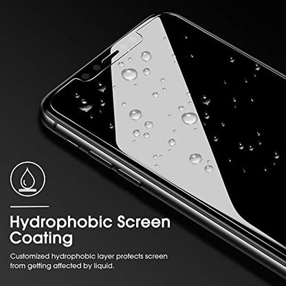 OMOTON 3 Pack Designed for iPhone 11 and iPhone XR Screen Protector (6.1"), Enhanced Tempered Glass Protection, Case Friendly Anti Scratch Bubble Free Ultra Resistant - size: iPhone 11/XR