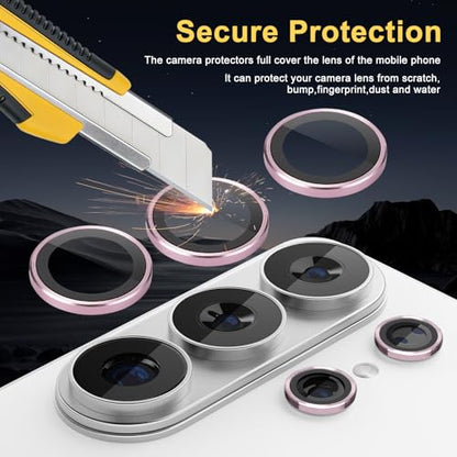 Camera Lens Protector for Samsung Galaxy S26 Ultra, Pink - color: Pink