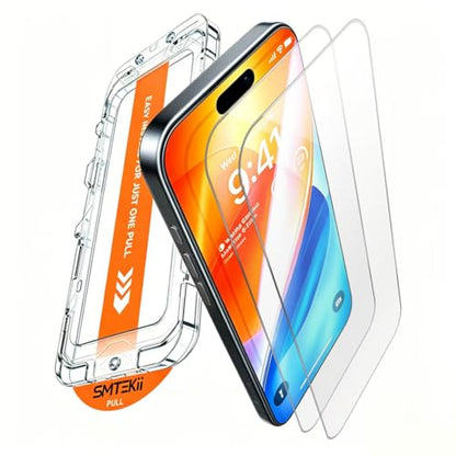 Tempered Glass Screen Protector for Samsung Galaxy S26 Plus 6.7'' | Easy Install Frame, Auto-alignment, 9H Hardness, HD Clear, Anti-Scratch, Anti-fingerprint, Bubble-free, Case friendly, 2 Pack