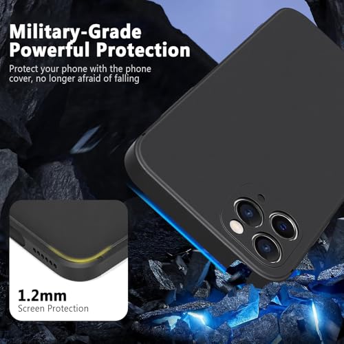 FanTEK Phone Case Compatible with iPhone 11 Pro Case, Anti-Scratch & Fingerprint Phone Case Protective Cover, Matte Black - size: iPhone 11 Pro
