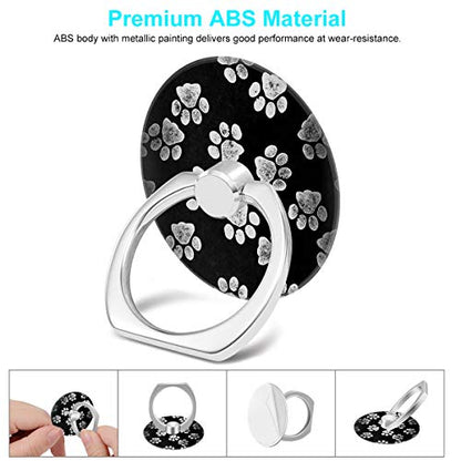 Bonoma Phone Ring Stand,3 Pack Dog Paws 360 Degree Rotation - color: Dog Paws