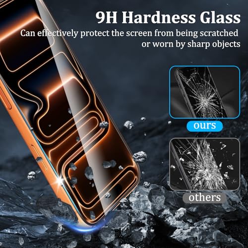 2+1+2 Pack Screen Protector for iPhone 17 Pro Max - size: 17 Pro Max
