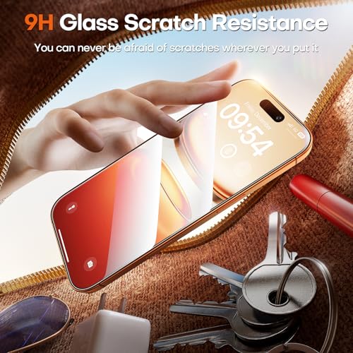 TOCOL for iPhone 17 Pro Screen Protector, Clear - color: Clear