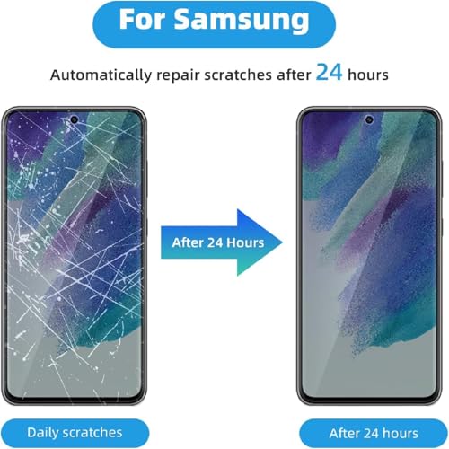 TPU Privacy Screen Protector for Samsung Galaxy S21 FE 6.4", 3 Pack - size: Samsung Galaxy S21 FE