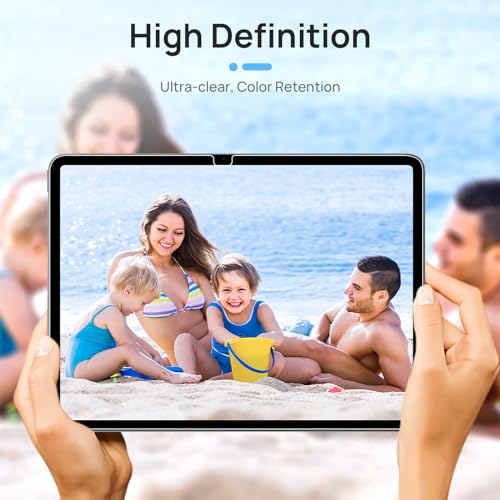 Gerutek 2-Pack Screen Protector for iPad Air 11-inch M4/M3/M2 (2026/2025/2024) Tempered Glass Film for iPad Air 8th/7th/6th Generation 11 inch 9H Hardness, Apple Pencil Compatible & Case Friendly - size: iPad Air 11" M4/M3/M2