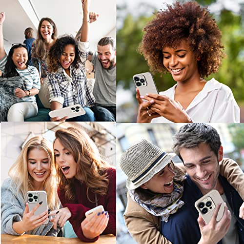 IceSword Compatible with iPhone 16 Pro Case Stone Beige Tan Taupe, Silicone Phone Case Cover Slim Protective Thin, Soft Neutral Premium Gel Anti Scratch Cream [Shockproof] 6.3 inch 16Pro - Stone - color: Stone, size: iPhone 16 Pro (6.3 inch)
