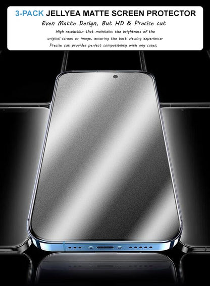 3 Pack Matte Tempered Glass for iPhone 14 Plus Matte Screen Protector | Anti-Glare Anti-Fingerprint Anti-Scratch Case Friendly Bubble Free for Apple iPhone 14 Plus, 6.7” - size: iPhone 14 Plus - 6.7"