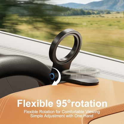 XO Simple is Beauty Magnetic Phone Holder for Car,Strong Non-Slip Car Phone Mount, Hands-Free Navigation for Car,Phone Holder for Car/Desk, Compatible with iPhone/Samsung and All Smartphones (2-Pack) - color: 2-Pack
