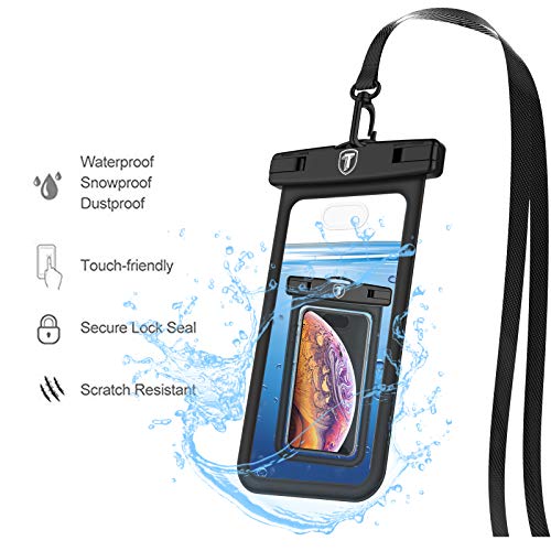 Njjex Waterproof Phone Pouch Floating Case Cellphone Dry Bag For Samsung Galaxy S25 Ultra S24 S23 S22 S21+ S20 S10 S9 Note 20 Ultra A12 A13 A14 A15 A35 A16 5G iPhone 16E 16 15 Pro Max 14 13 12 11 Xr X
