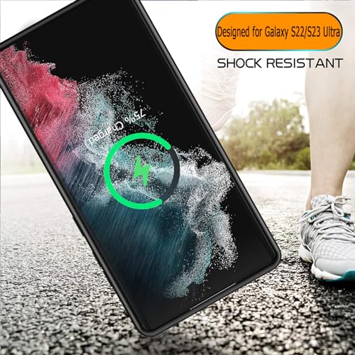 Battery Case for Galaxy S22 Ultra/S23 Ultra, [12000mAh] Slim Portable Protective Fast Charging Case Backup Power Bank Battery Case Compatible with Galaxy S22 Ultra/S23 Ultra-6.8 inch-Black - size: Galaxy S22 Ultra/S23 Ultra