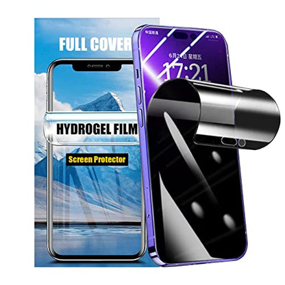 LOOKSEVEN 2 Pack Privacy Hydrogel Film For iPhone 11 Pro Max - size: iPhone 11 Pro Max