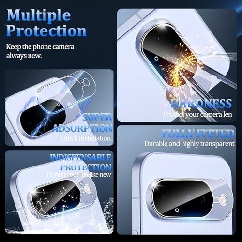 3 Pack Tempered Glass Camera Lens Protector for Google Pixel 10 - size: Google Pixel 10