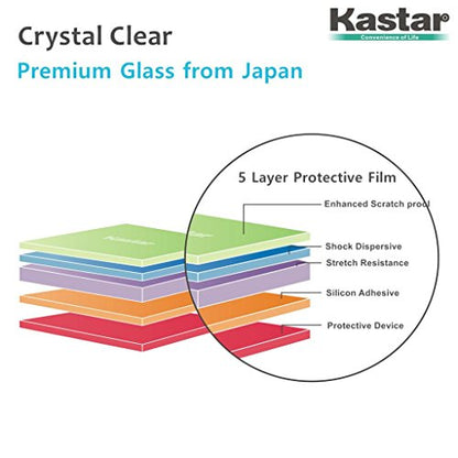 Kastar iPhon 4S/4G/4 Screen Protector (1-PACK), Premium Tempered Crystal Clear Glass Screen Protector for iPhon 4S, iPhon 4G, iPhon 4 AT&T, T-Mobile, Sprint, Verizon Smartphone (1-PACK)
