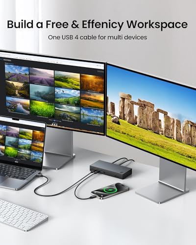 Silkland USB 4 for Thunderbolt 4, 40Gbps 240W 8K, USB-IF Certified, 3.3FT - size: 3.3ft
