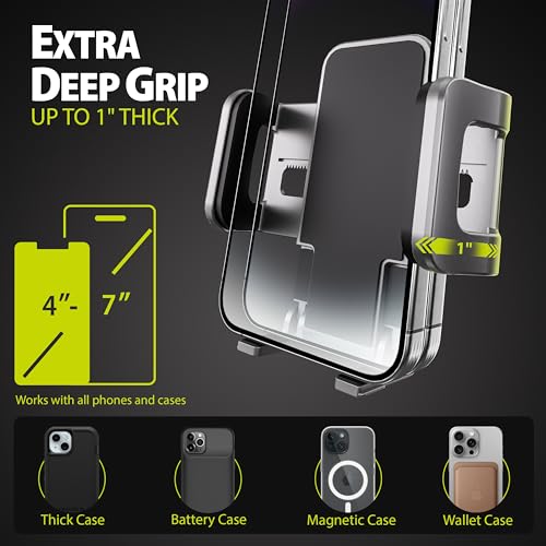 Bracketron TripGrip Low Profile Car Phone Mount Dashboard Suction Holder