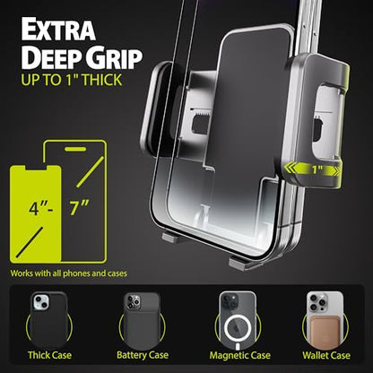 Bracketron TripGrip Cup Holder Car Phone Holder Mount with Expandable Base - style: Cup Holder Mount