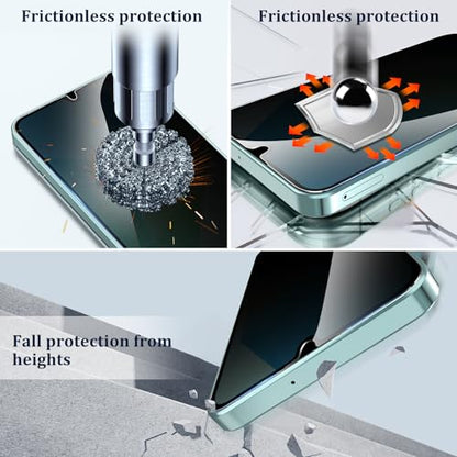Asstar [2 Pack] Privacy Screen Protector for Samsung Galaxy A16 5G 6.7" - color: Black-A16