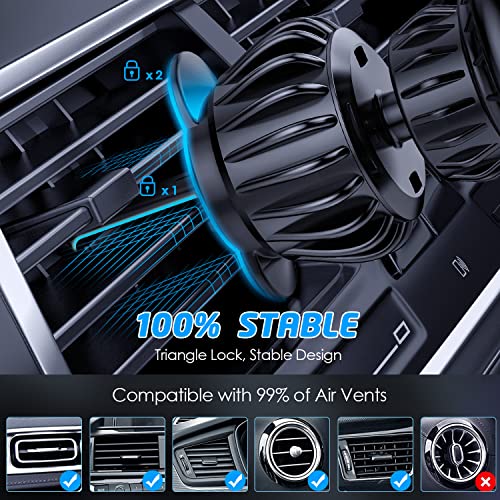 Compatible for MagSafe Car Mount [20 Strong Magnets] Magnetic Phone Holder for Car Hands Free iPhone Car Holder Mount Fit for iPhone 14 13 12 Pro Plus