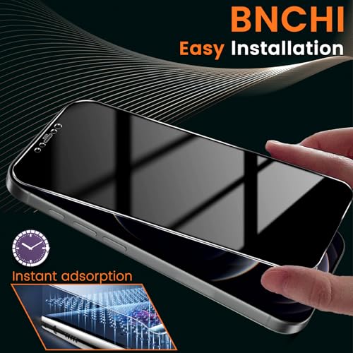 2 Pack for iPhone 12/12 Pro 4 Way 360° Privacy Screen Protector, Horizontal and Vertical All Around Anti-Spy 9H Tempered Glass Film, Scratch Resistant, Zero Bubbles, Face ID Sensitive - size: iPhone 12/12 Pro