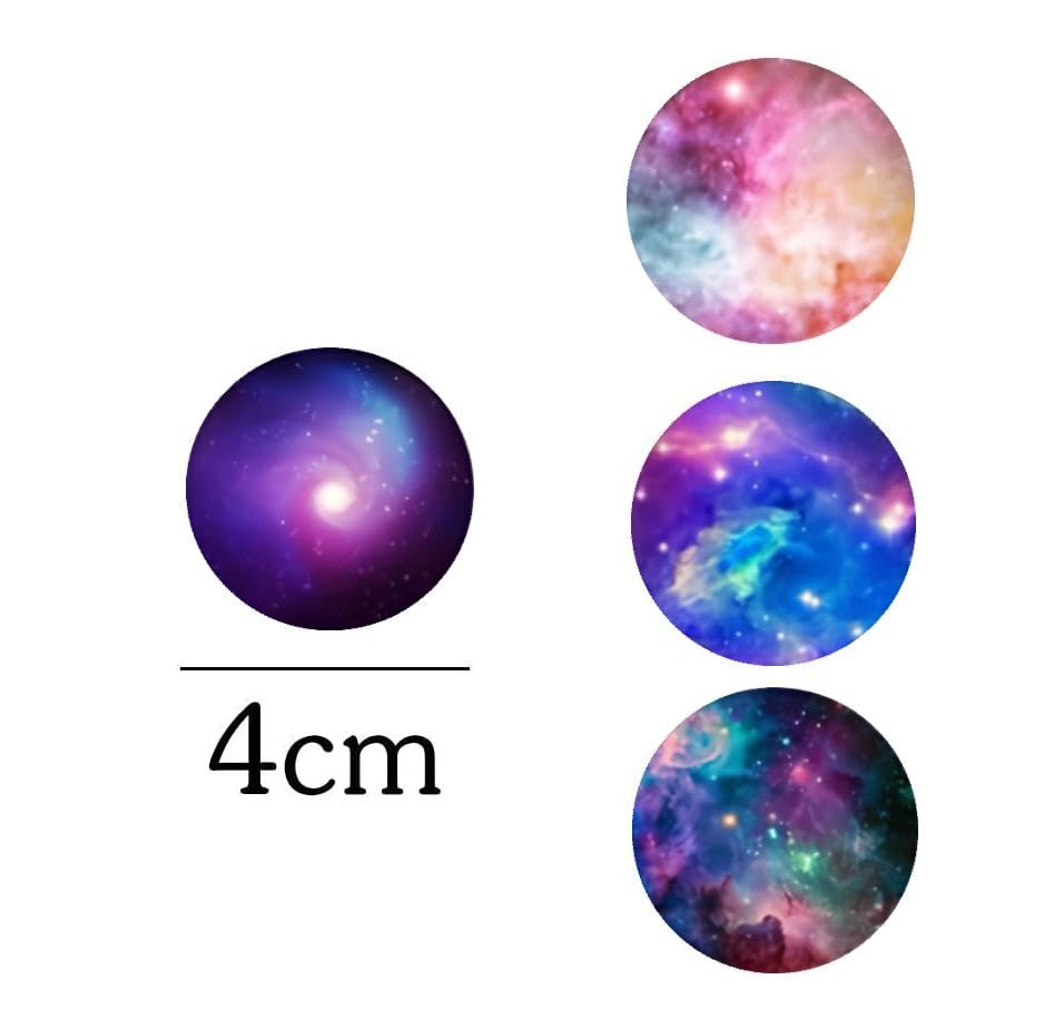 4 Pack Cellphone Stand,Cell Phone Finger Foldable Holder Starry Sky Pattern Grip for Smartphones and Tablets