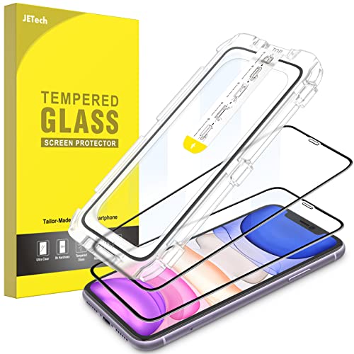 JETech One Touch Screen Protector for iPhone 11/XR, 2-Pack - size: iPhone 11/XR