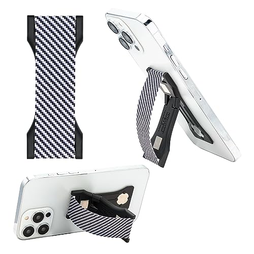 LOVEHANDLE PRO Phone Grip + Kickstand - Carbon Fiber