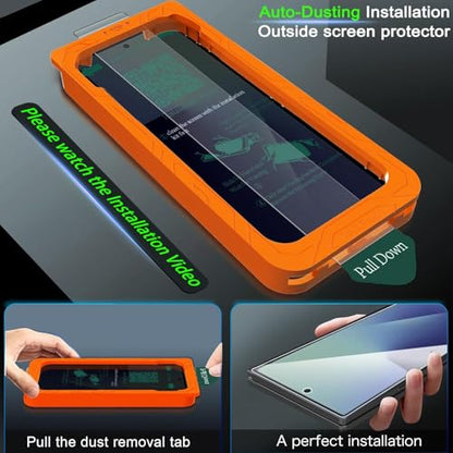 IMBZBK Privacy Screen Protector for Samsung Galaxy Z Fold 8 Ultra/Z Fold 7 - color: Z Fold 8 Ultra/ Fold 7-Black