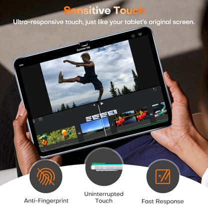 OMOTON 360° Privacy Screen Protector for iPad (A16) 11th/10th Gen 11/10.9" - size: iPad 11''/10.9'' Gen 11/10
