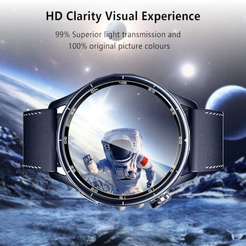 6-Pack Tempered Glass for Xiaomi Watch S5 Screen Protector, 9H Hardness HD Clear Anti-Scratch Tempered Glass Protection Film for Xiaomi Watch S5, Bubble Free Anti Scratch Case Frinedly - size: Xiaomi Watch S5