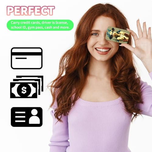 Phone Credit Card Holder Stick on, Cell Phone Pocket Self Adhesive Stretchy Stick on Wallet ID Credit Card Case Pouch Sleeve with Flap for All Smartphones, Cow Blue Flower - color: Cow Blue Flower
