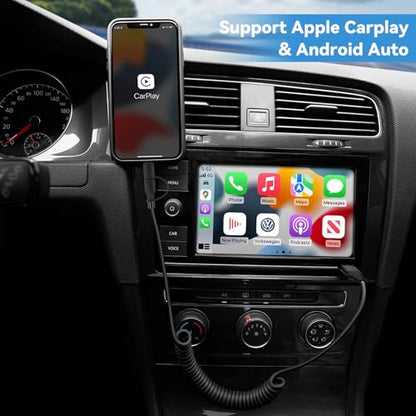 aceyoon Retractable Lightning Cable 4 in 1 Coiled Multi Charging Cable 3FT, 60W USB to Lightning Fast Charging & Data Sync USB C Cord for Apple Carplay & Android Auto for iPhone 16 15 14 13 Pro Max