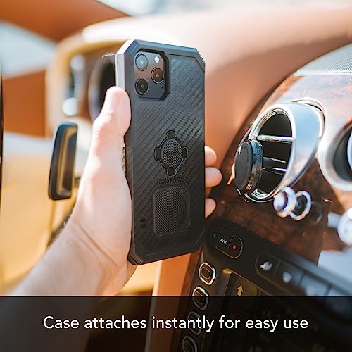 Rokform Magnetic Vent Phone Mount, Super Grip Clip (Black)